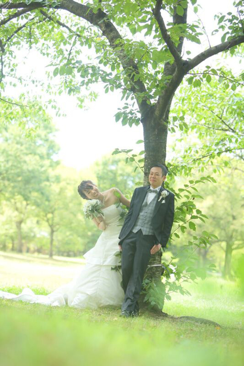 大きな木の下で…