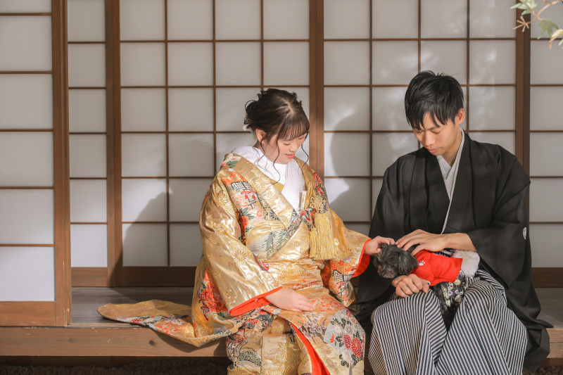 新婦様のお色直しです!