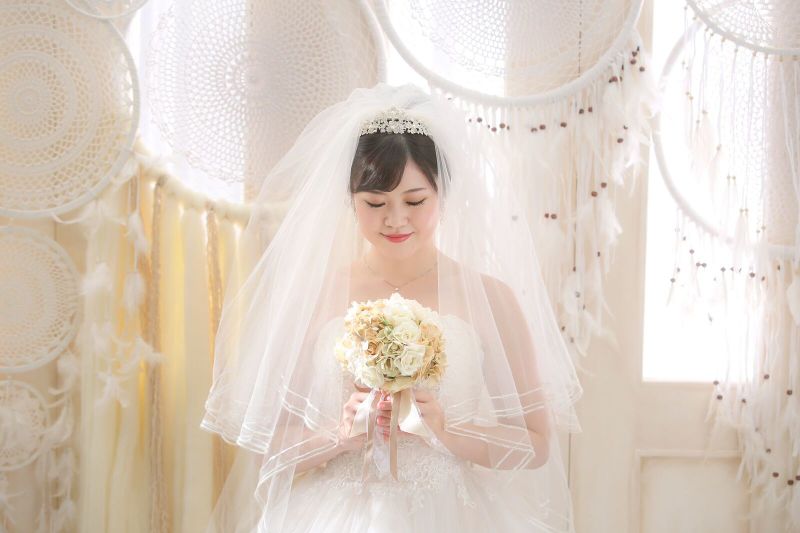 美しすぎる花嫁様…