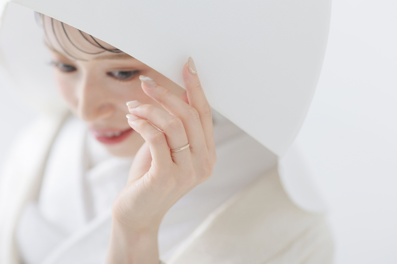 綿帽子でのソロショット