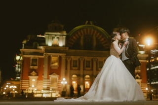 幻想感あふれる中之島公園ロケ