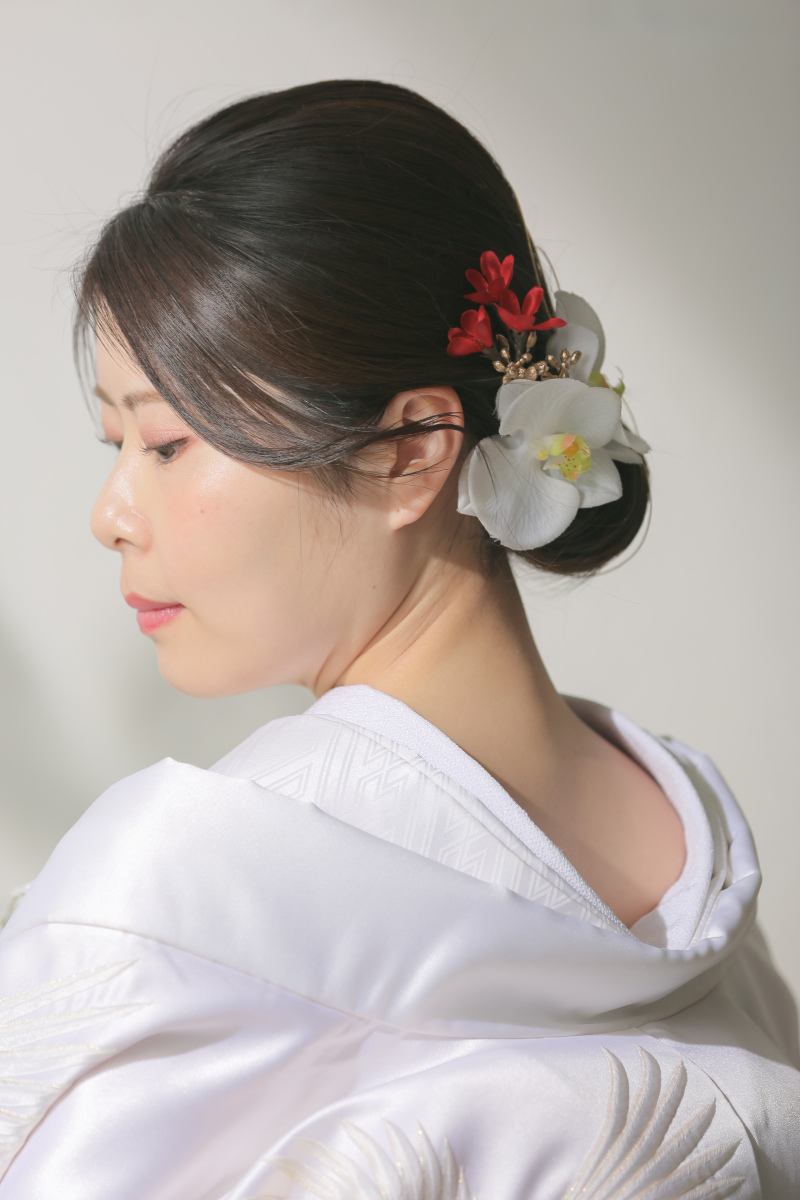 ご新婦さま、ソロショット。