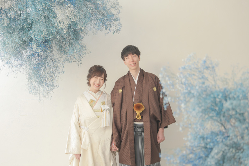 仲良くふたり寄り添って!