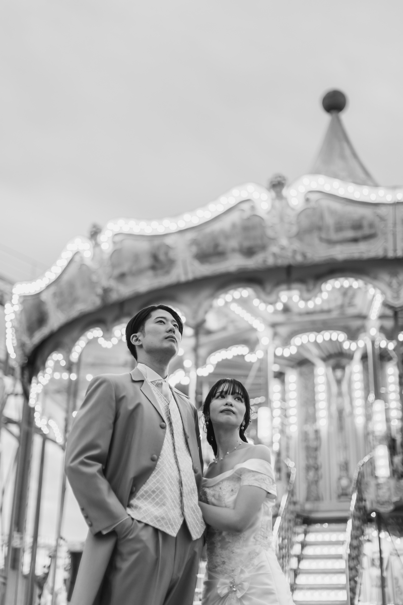 ご希望がございましたらモノクロにも編集が可能です