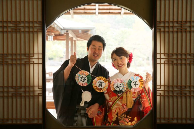 先を見越して年賀状用に！！