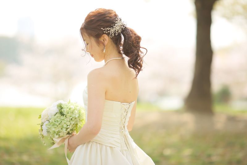 後ろ姿まで完璧！