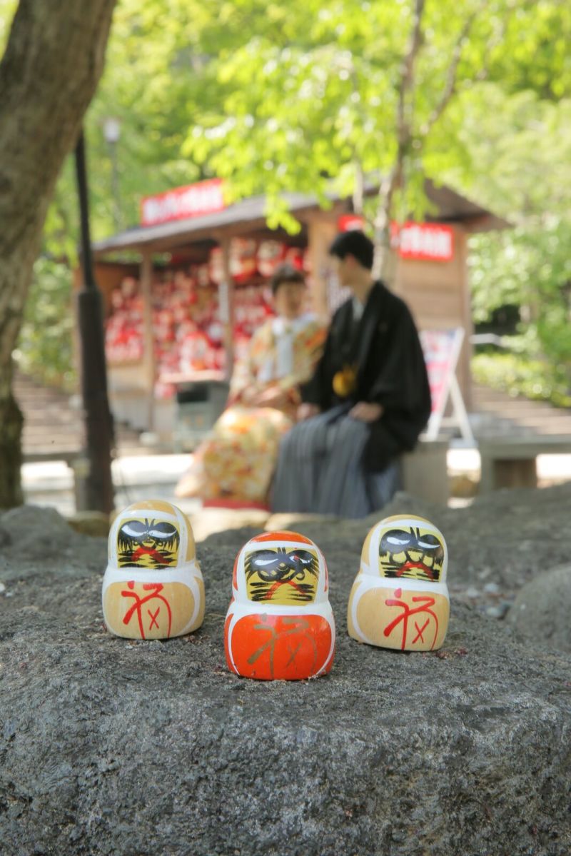 隠れミッキーならぬ、隠れだるま！？