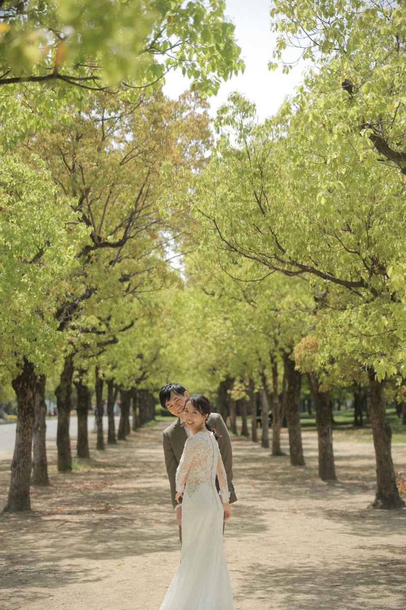 少し照れ屋さんな新郎さん