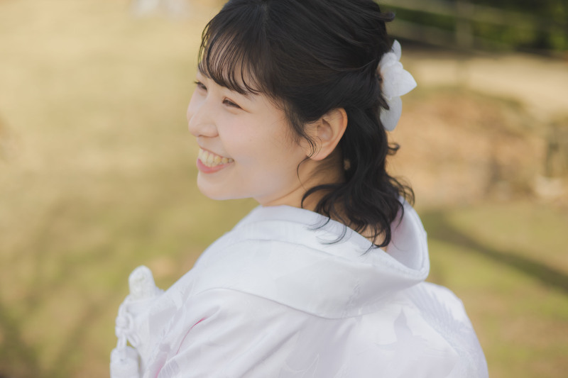 新婦さんソロショット