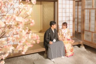 和装室内庭園！