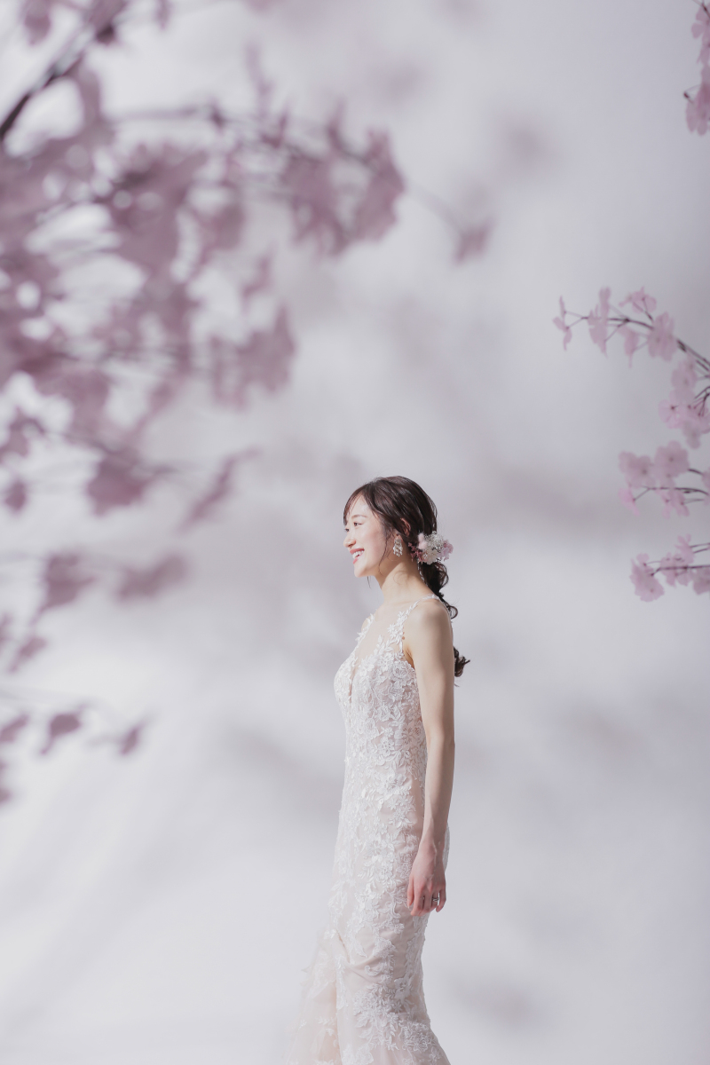 新婦様のソロショット〜半身〜