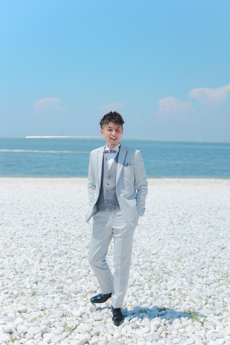 新郎様ソロカット