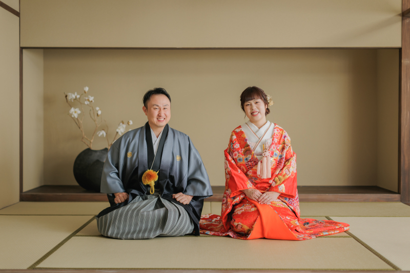 ぺこりとお辞儀ポーズ