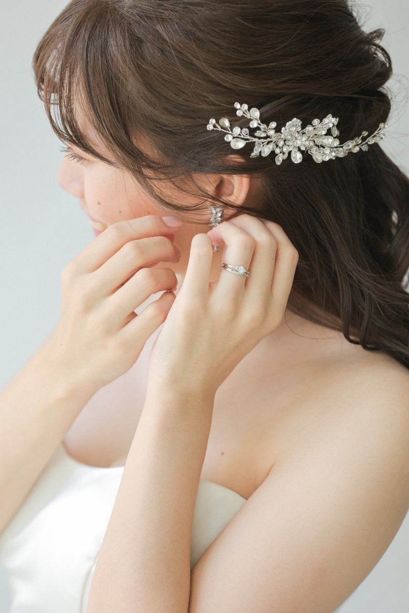 新婦様のヘアメイク