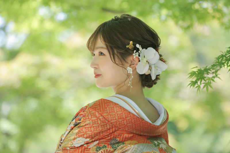 ふわふわシニヨン