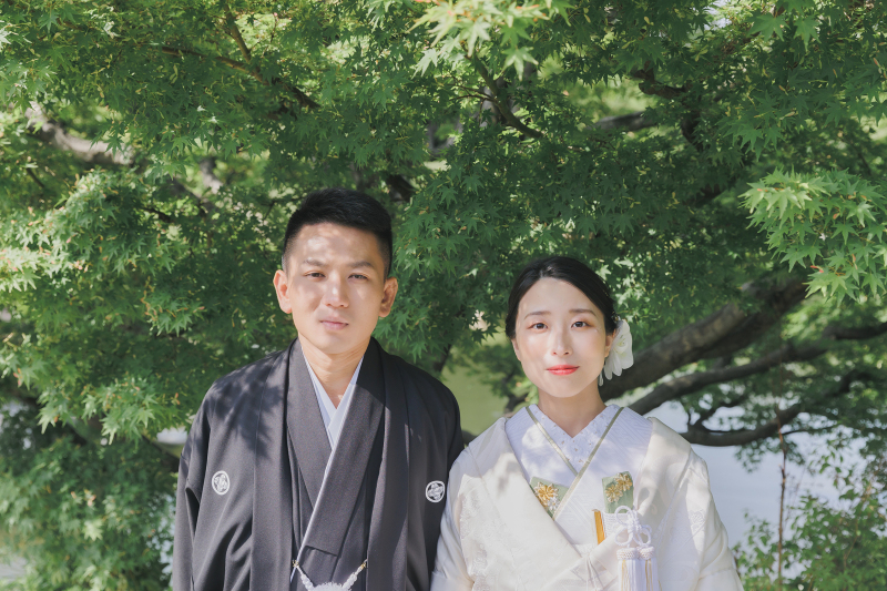 白無垢にチェンジ!