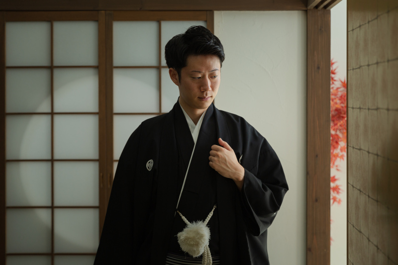 新郎様もソロショット