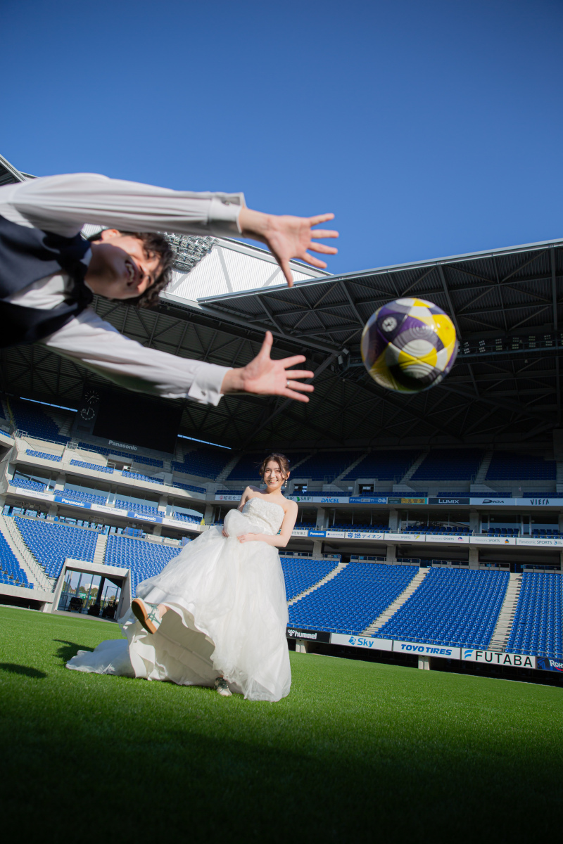 躍動感あふれるショットも！