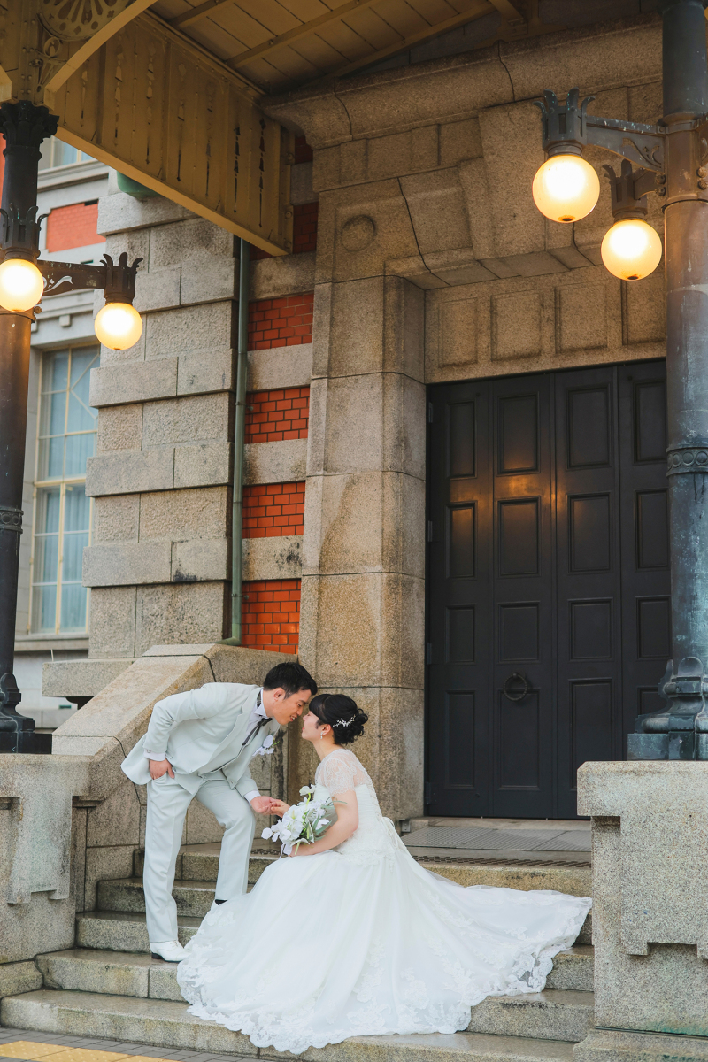 おでことおでこ