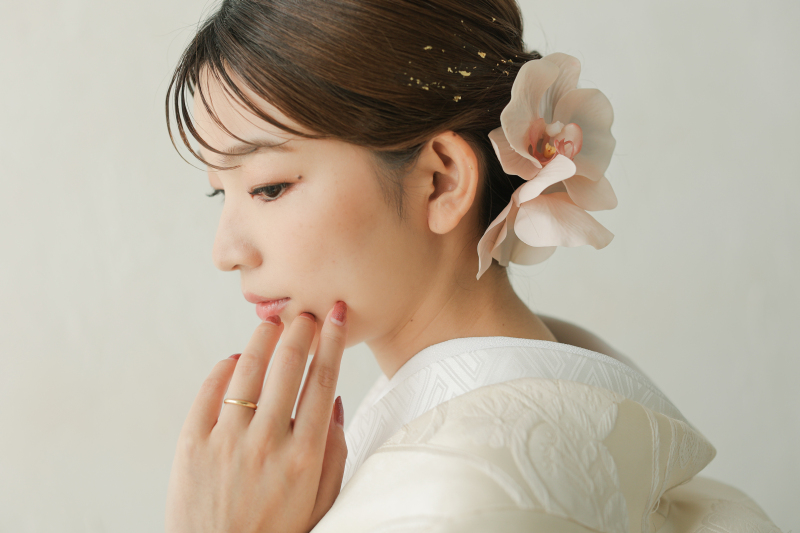 新婦様アップ写真