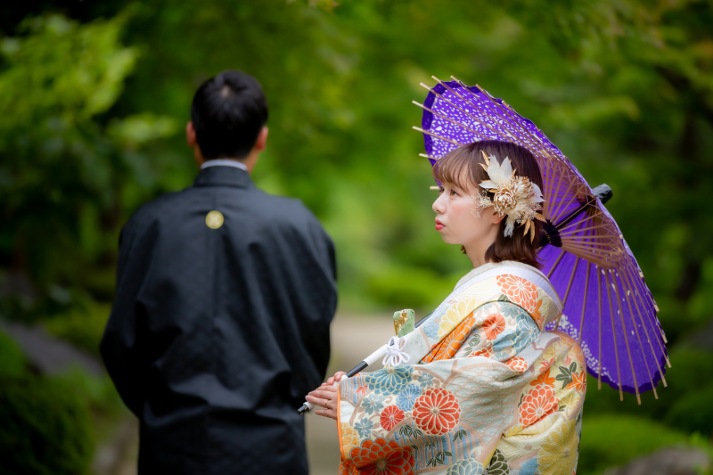 たっぷりドライフラワーの髪飾り