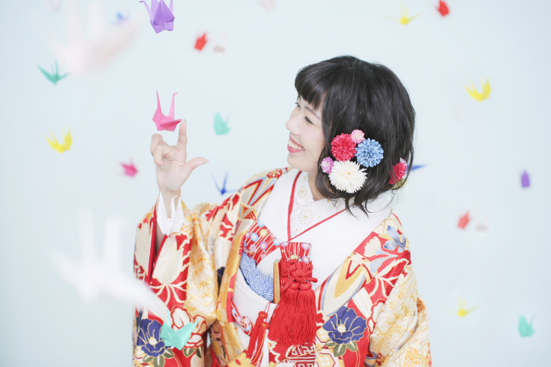 小物使いがお見事！