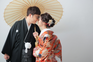 ハウススタジオで和装洋装！