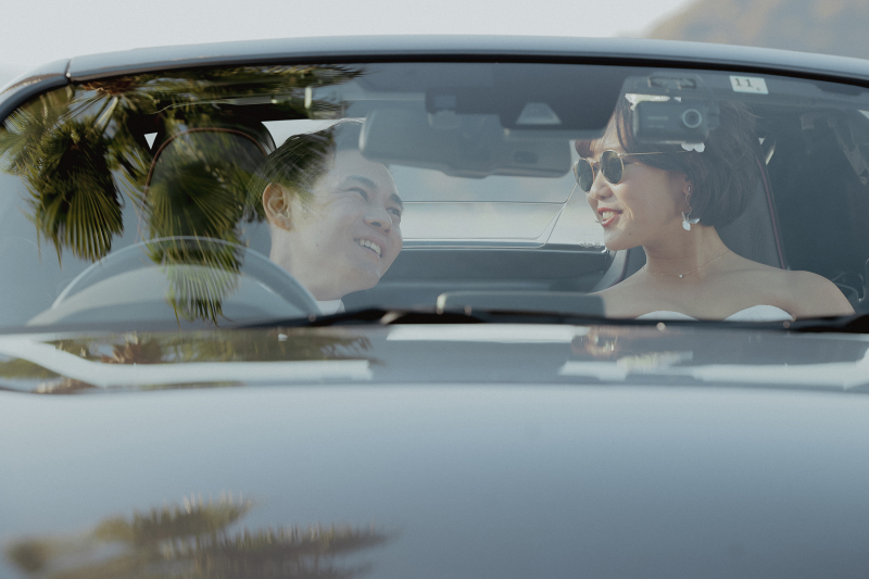 サングラスでドライブ準備◎