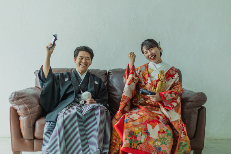 アイテムでお２人らしさを！！