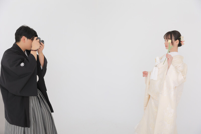 カメラでカシャ