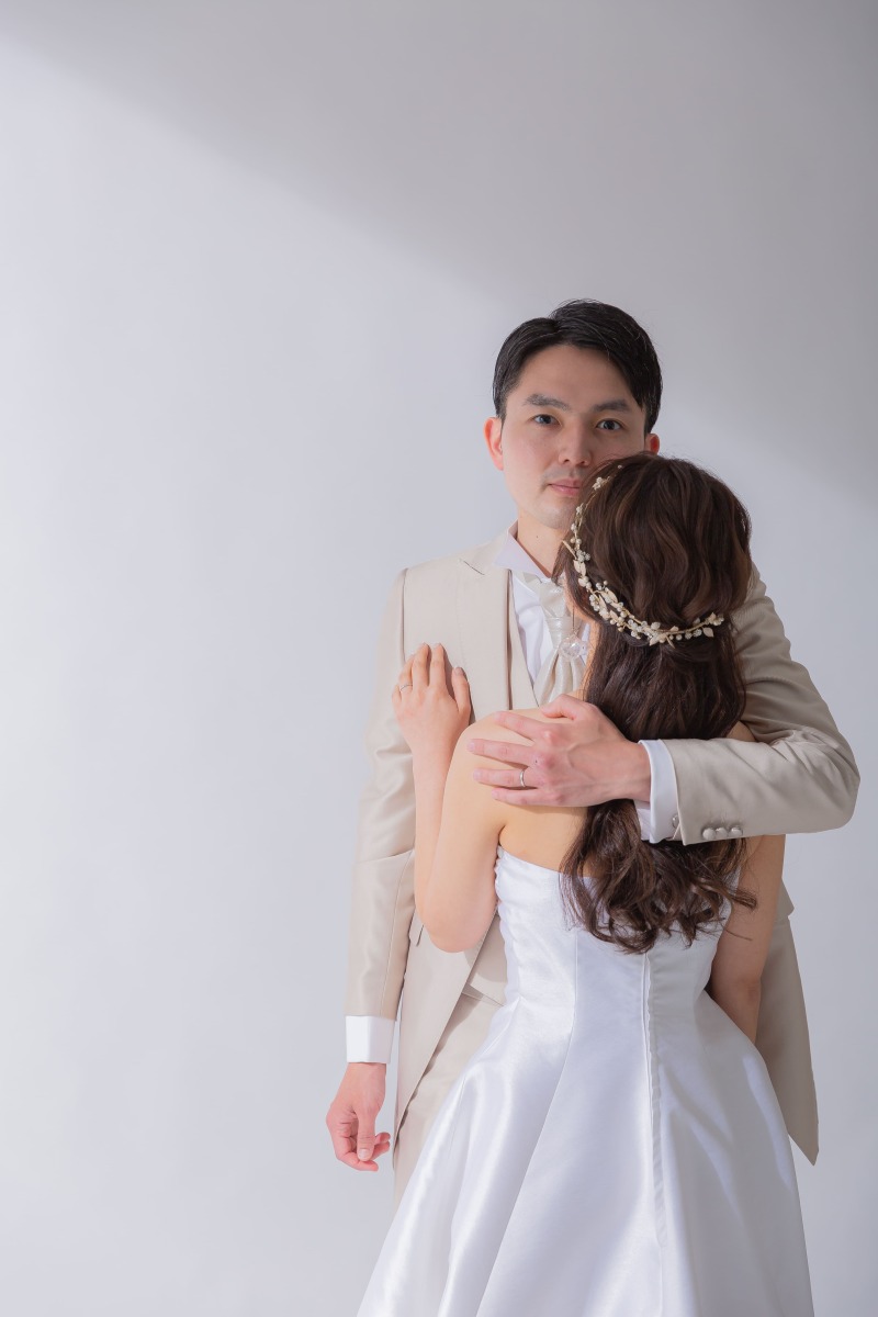 抱きしめた姿も!