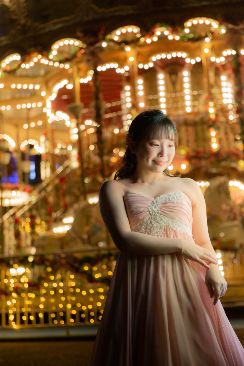 やさしい光に照らされて