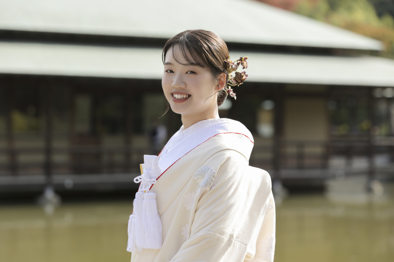 新婦様のソロショット！