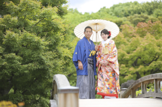 大仙公園和装ロケーション！