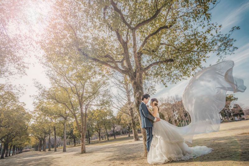 鶴見緑地公園でのロケーション撮影!