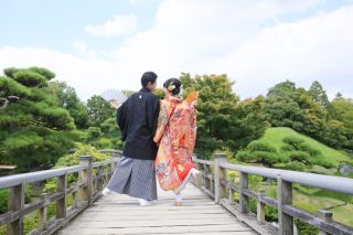 和装ロケーション　大仙公園！