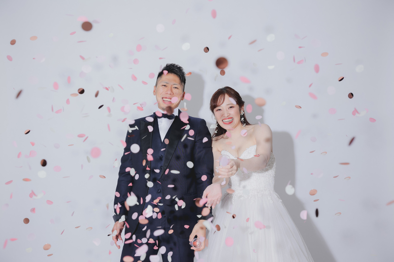 お二人らしさ満載の撮影!