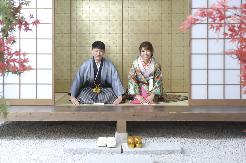 和装　屋内庭園