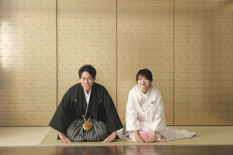 お辞儀のポーズ