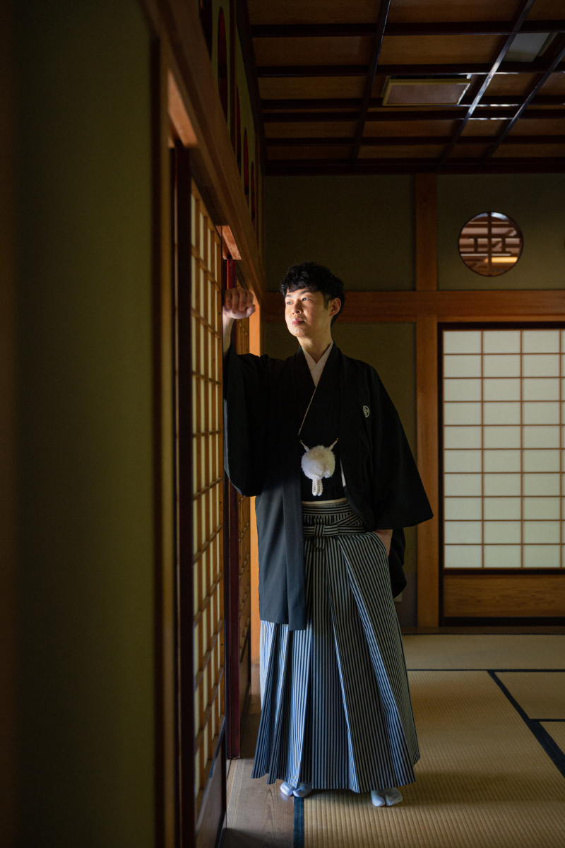 新郎様お一人ショット