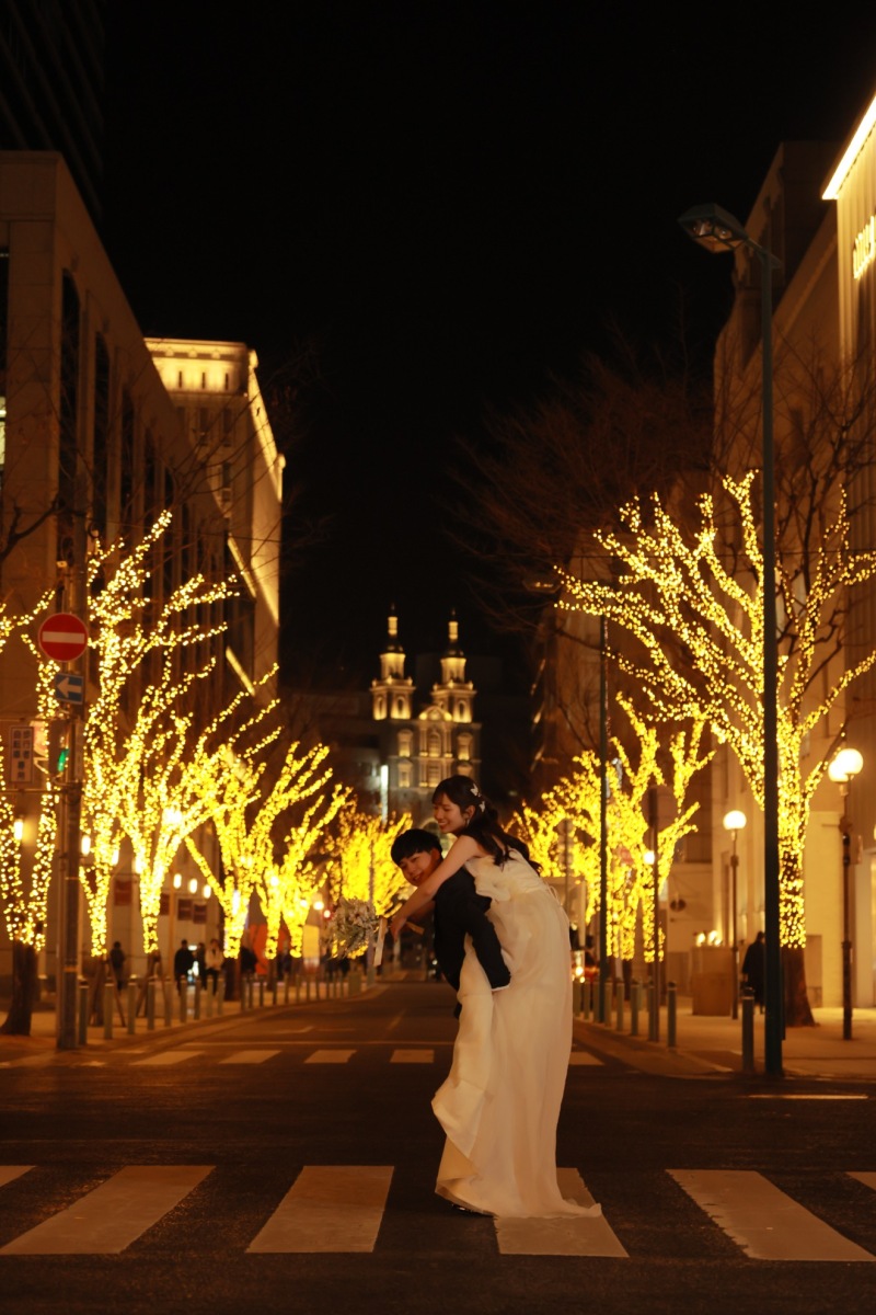 おんぶショット