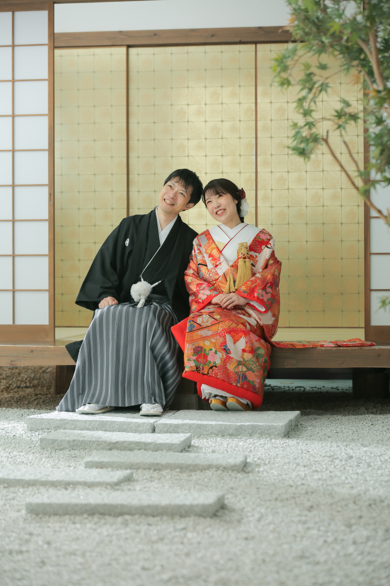 寄り添い合うお二人