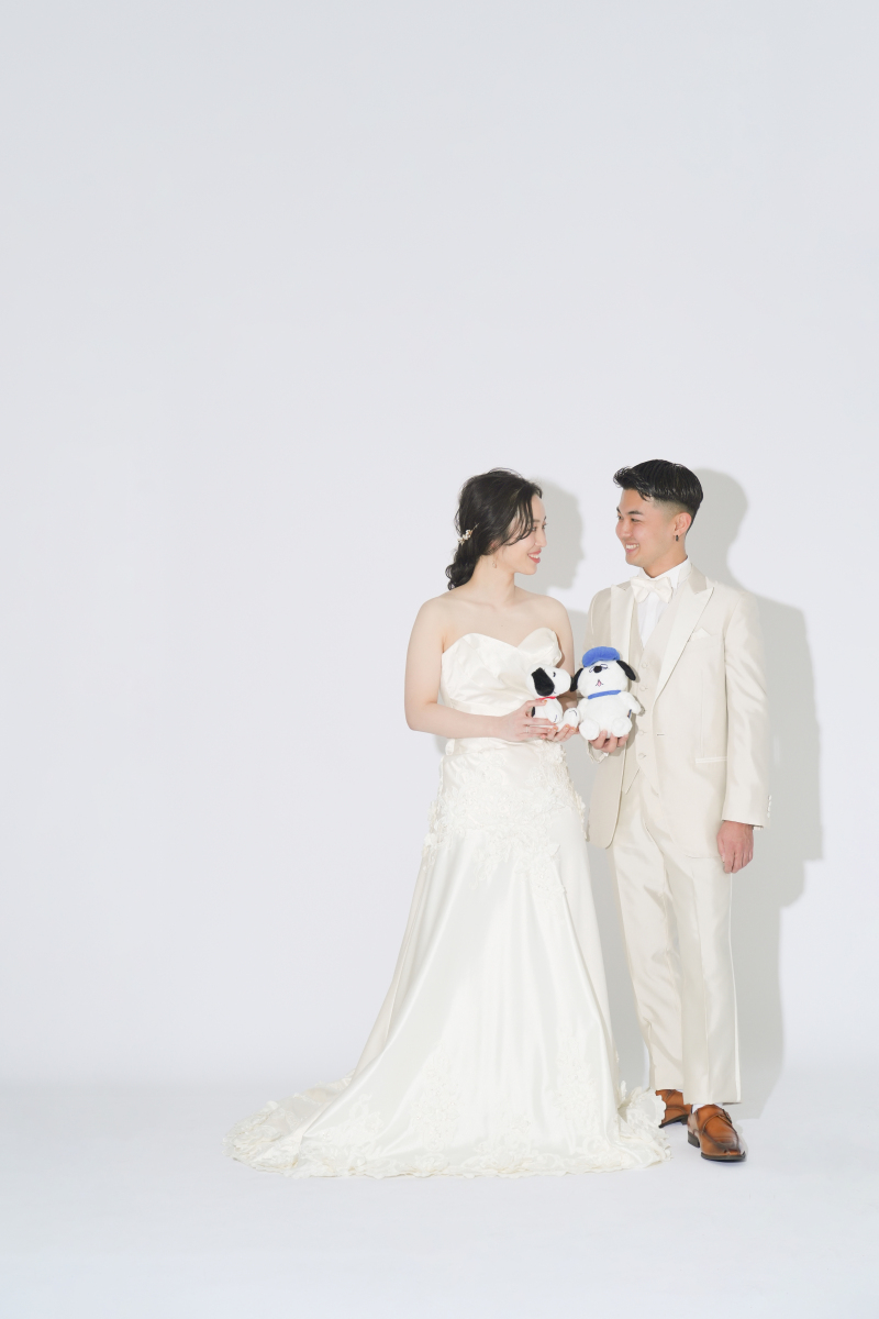 ぬいぐるみと共に