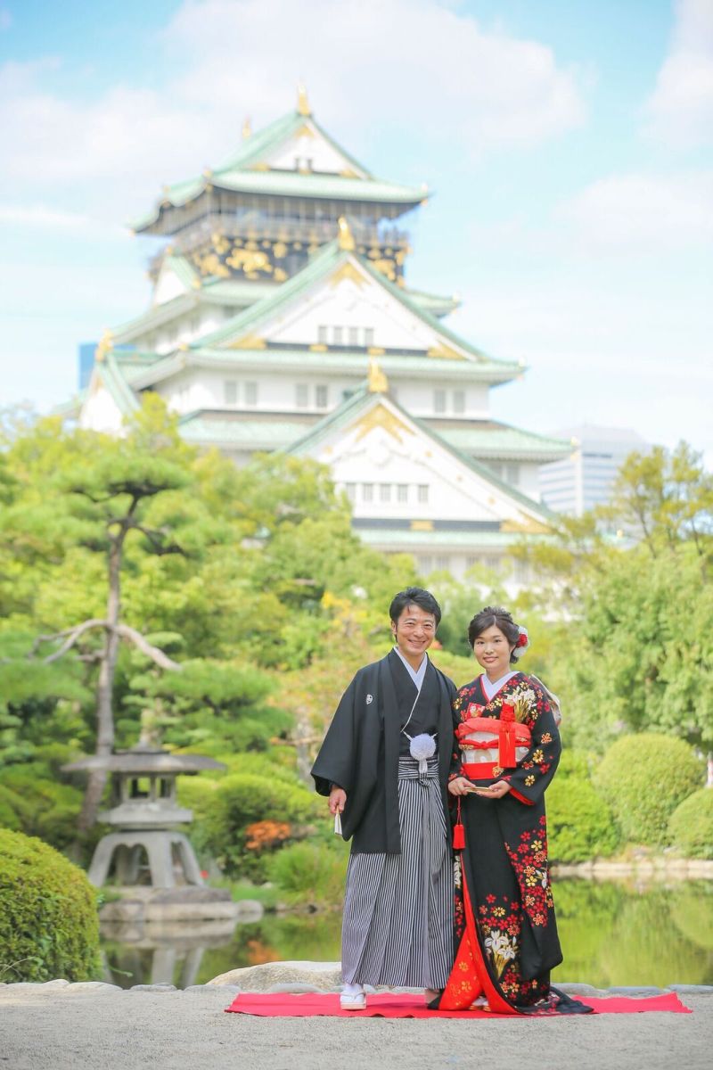 大阪城和装ロケーション