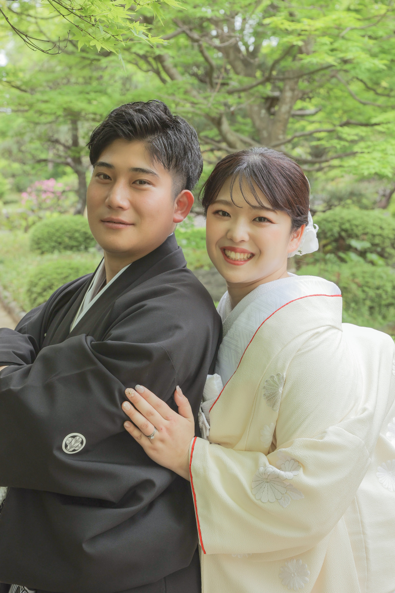 まずはお二人のスマイルいただきました!!