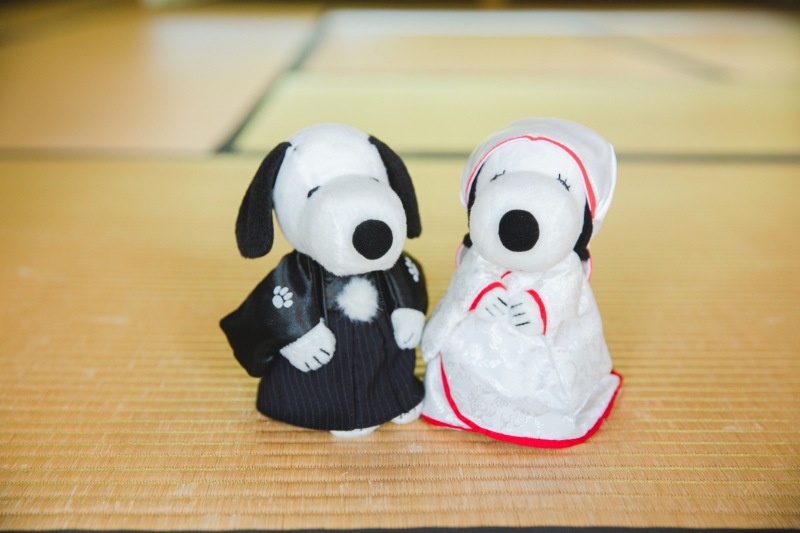 スヌーピーにも♡