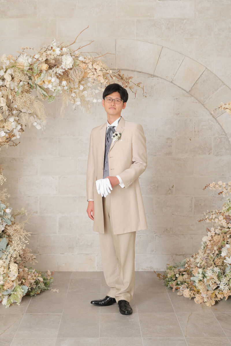 新郎様ソロショット