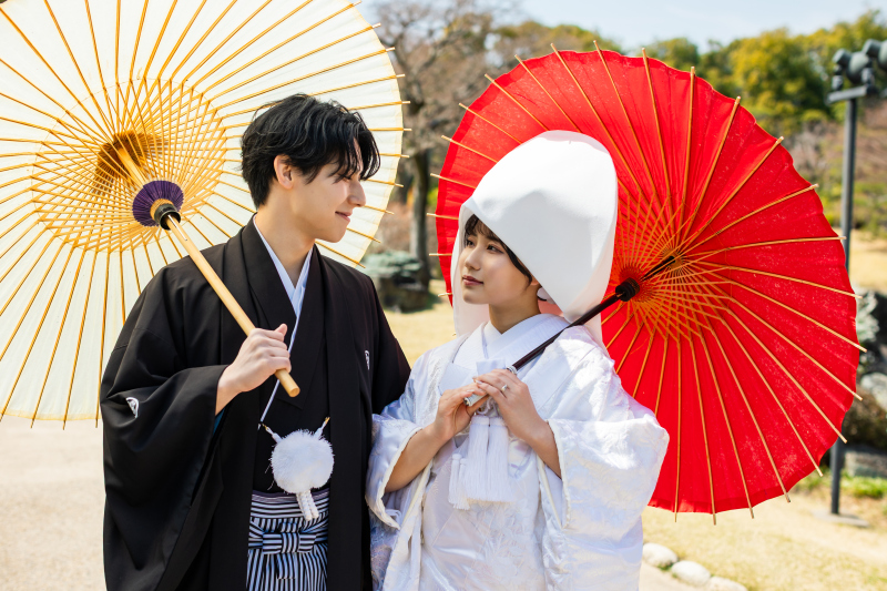 見つめ合いショット