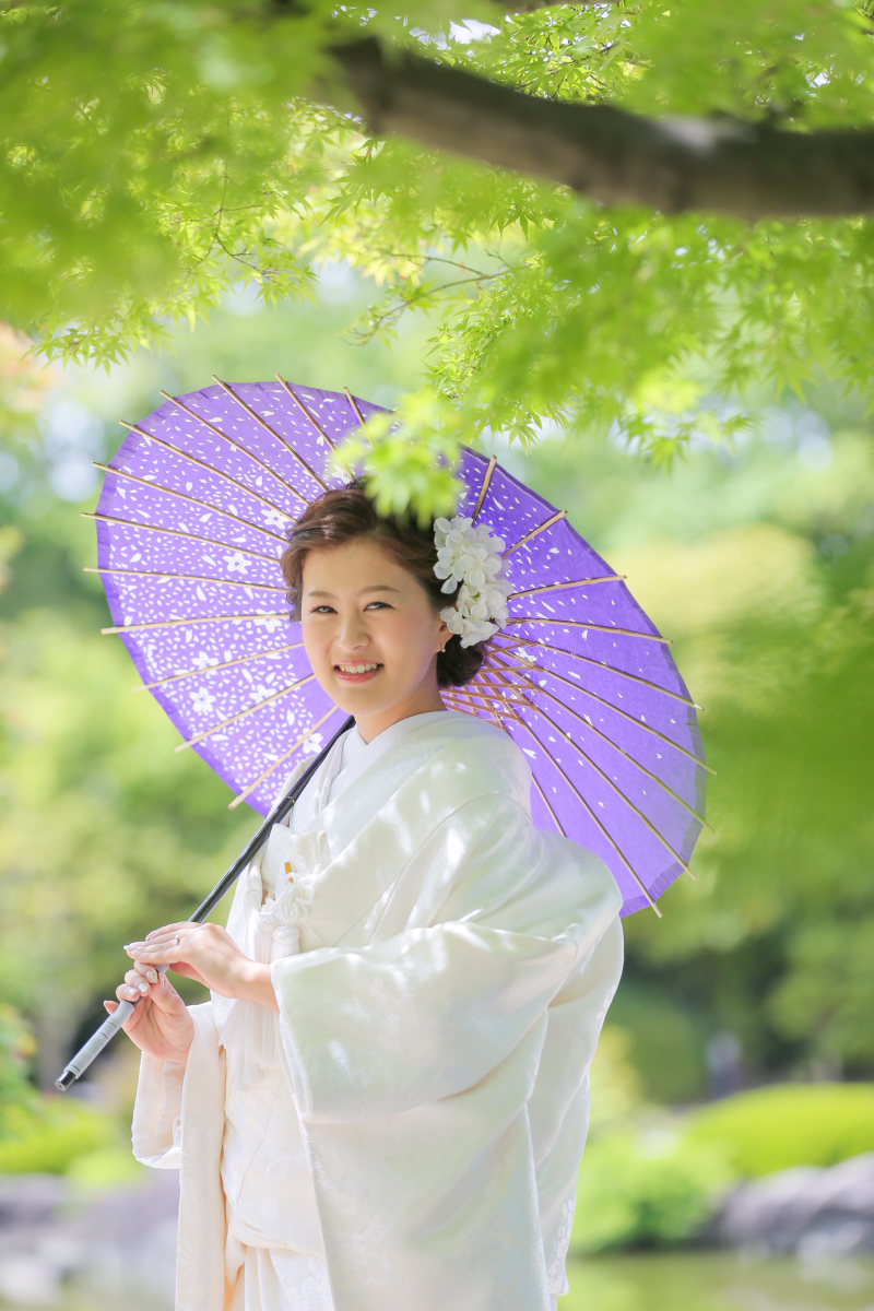 笑顔がすてきな新婦様♪
