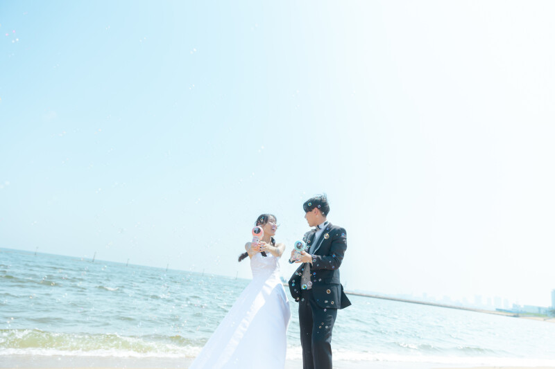 シャボン玉パーティー!